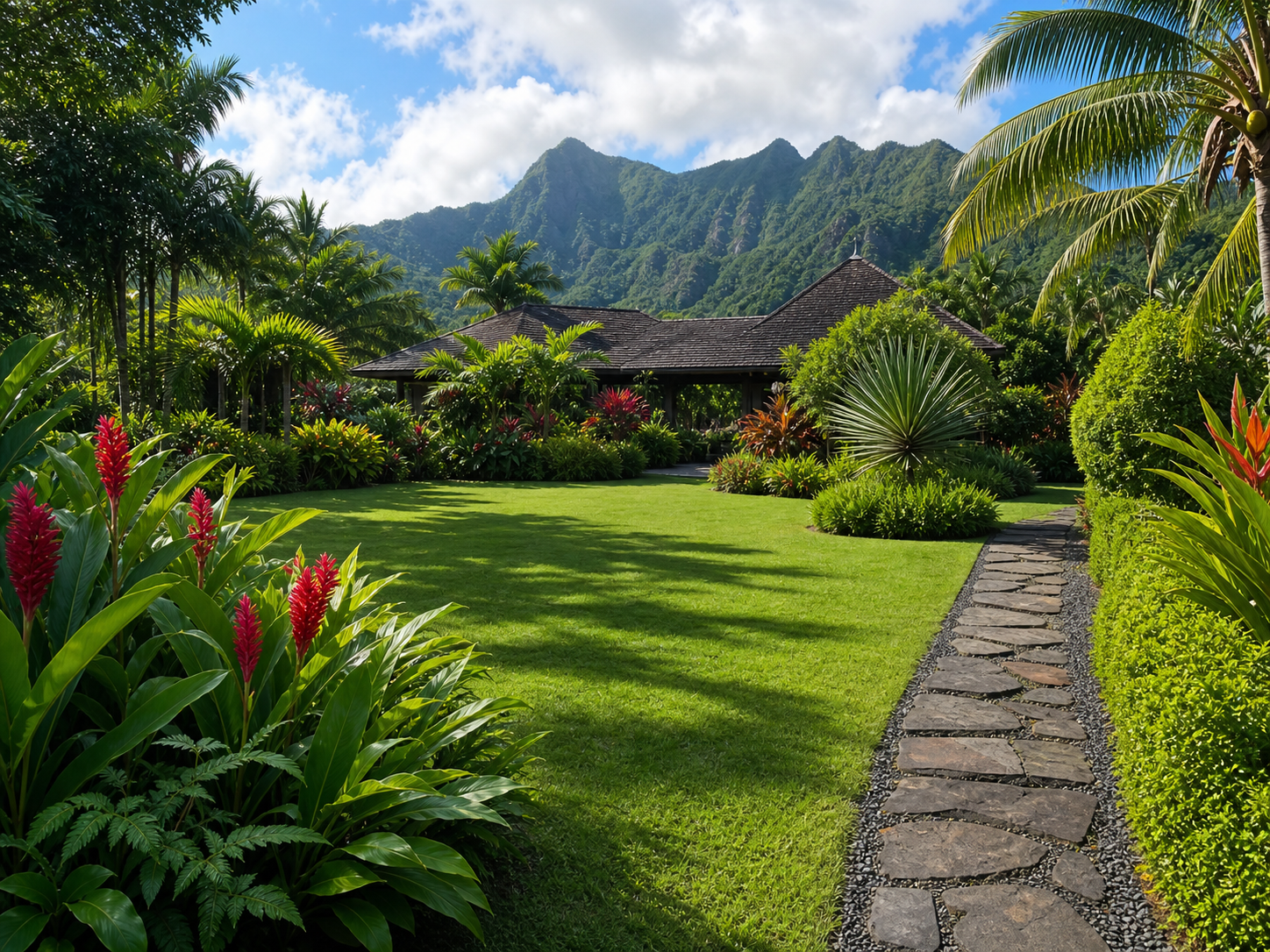Exemple de fiche — Jardinier Tahiti — réalisation 1