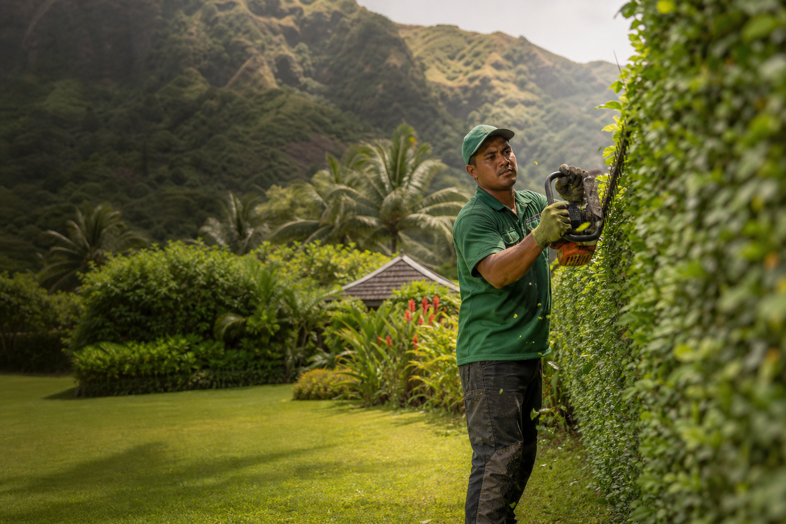 Photo de Exemple de fiche — Jardinier Tahiti